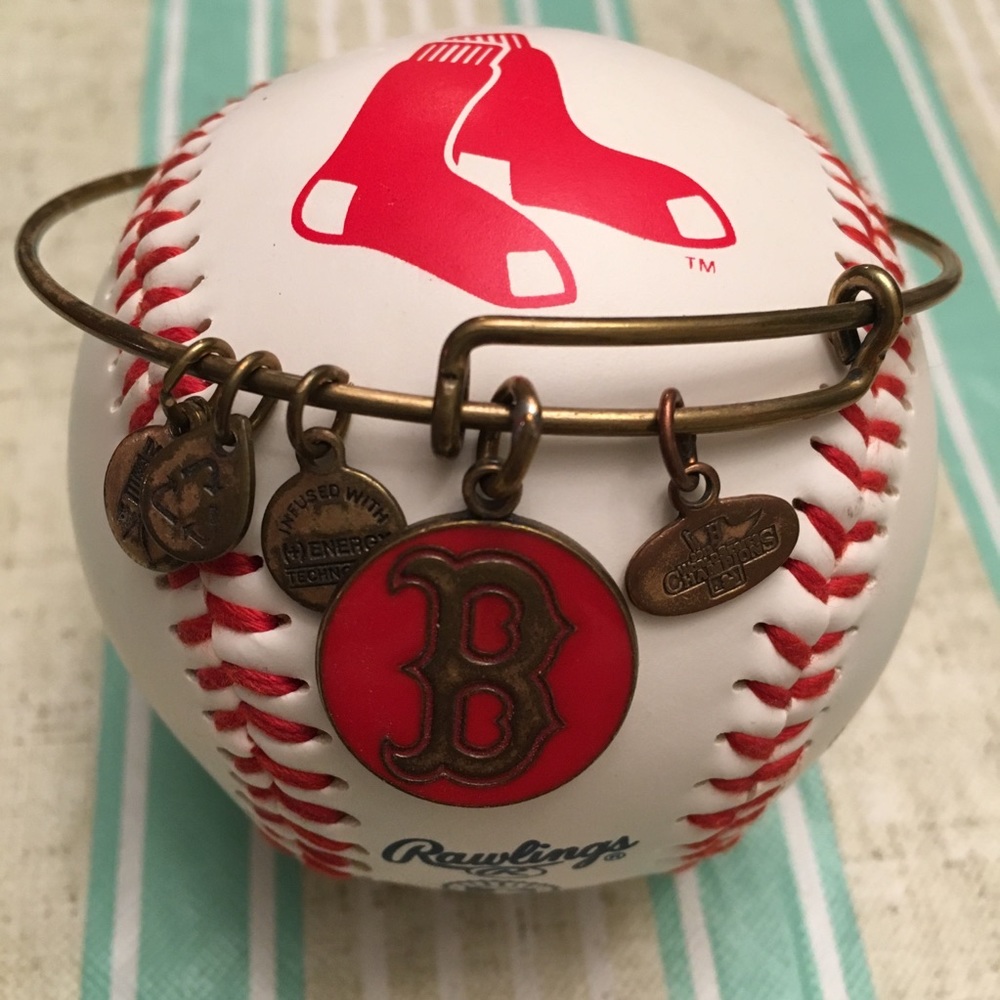 Alex and Ani Boston Red Sox 2013 WS charm bangle